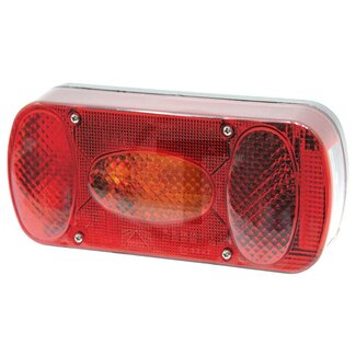 ASPÖCK MIDIPOINT II rear light Left - Dimensions W x H x D: 218 x 98 x 57 mm