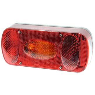 ASPÖCK MIDIPOINT II rear light Left/right - Dimensions W x H x D: 218 x 98 x 57 mm