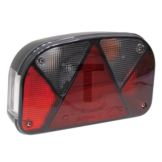 ASPÖCK MULTIPOINT II rear light Right - Dimensions W x H x D: 240 x 140 x 52 mm - 401627002