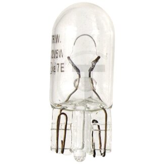 GRANIT Glass base lamp W5W 12V / 5W - 10 pcs - Voltage: 12 V, Power: 5 watts, Socket: W2,1x9,5d