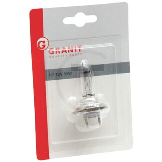 GRANIT Halogenlampe H7 12V / 55W, Blister - Spannung: 12 V, Leistung: 55 Watt, Sockel: PX26d