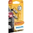Philips Kogellamp T4W 12 volt / 4W - 2 stuks - 44712929B2, 12929B2 | Spanning: 12 V | Vermogen: 4 Watt | Sokkel: BA9s