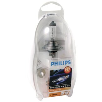 Philips Halogeenlampenset H7 12 V, 55 W met zekering 10 A