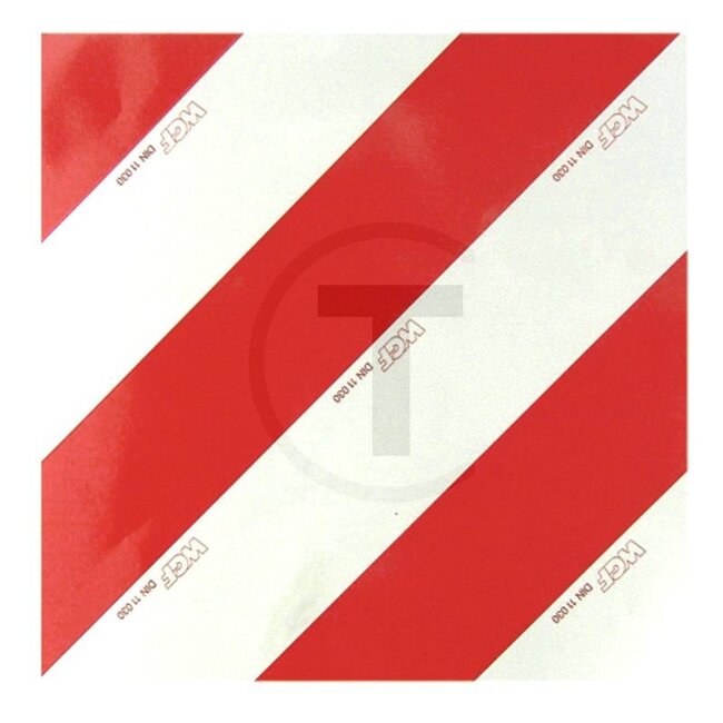 GRANIT Warnfolie - selbstklebend - links- oder rechtsweisend - Anbau: selbstklebend, Signalfolie: Typ 1 - 437830, 50, 4053/A, RF423/423