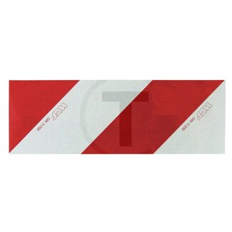 GRANIT Waarschuwingsfolie linkswijzend 423 x 141 mm, folie type 1