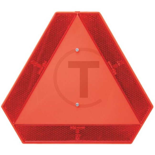 GRANIT Waarschuwingsbord voor langzaam verkeer en aanhangers - 207WT69, 170391, 4055, 50.921.00 | Uitvoering: volgens ECE 69 Kunststof