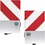 GRANIT LED warning sign set double-sided 462 x 283 mm with position light | R180/16GEB