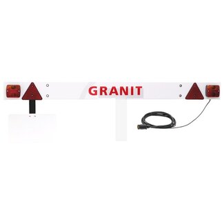 GRANIT Traversenbeleuchtung Kunststoff, 170 cm, 7-polige Stecker, Kabel 8,5 m