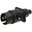 ERICH JAEGER Plug 3-pin, 6 - 24 V, 16 A, with strain relief
