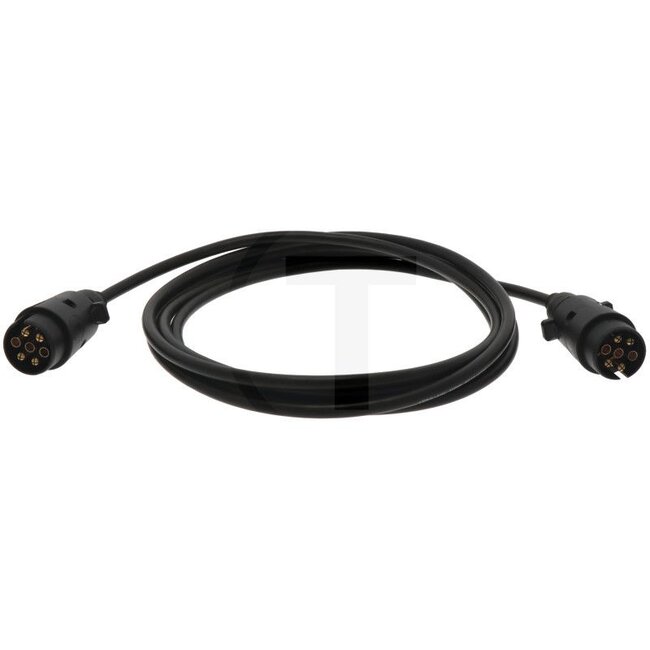 GRANIT Connecting cable - Version: 7-pin (6 x 1 / 1 x 1.5 mm²), with 2 plugs, plastic, 12 V - 14/014/090, 601042