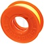 GRANIT Isolatietape geel 10 meter x 15 mm - hoge kleefkracht - Kleur: oranje, Lengte: 10 m, Breedte: 15 mm