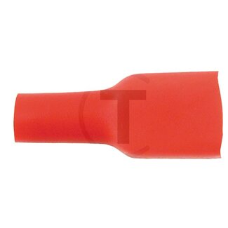 GRANIT Flachsteckhülse 6,3 x 0,8 mm, 0,5 - 1,0 mm², rot - 100 Stück