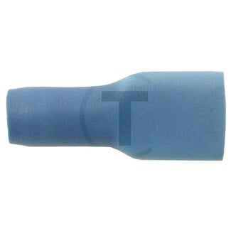 Flachsteckhülsen isoliert 1,5 - 2,5 mm², 6,3 x 0,8 mm - 100 Stück