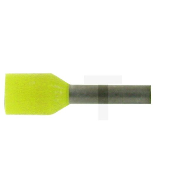 GRANIT Cable end sleeves Insulated - 100 pcs - Colour: Yellow, Cross section: 1 mm²