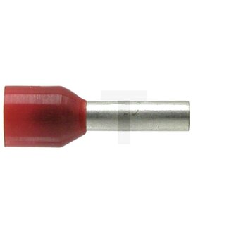 GRANIT Kabeleindhulzen geïsoleerd - 100 stuks - Kleur: rood, Doorsnede: 1,5 mm²