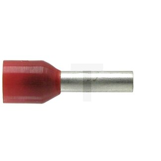 GRANIT Kabeleindhulzen geïsoleerd 1,5 mm², rood - 100 stuks