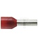 GRANIT Cable end sleeves Insulated - 100 pcs - Colour: Red, Cross section: 1,5 mm²