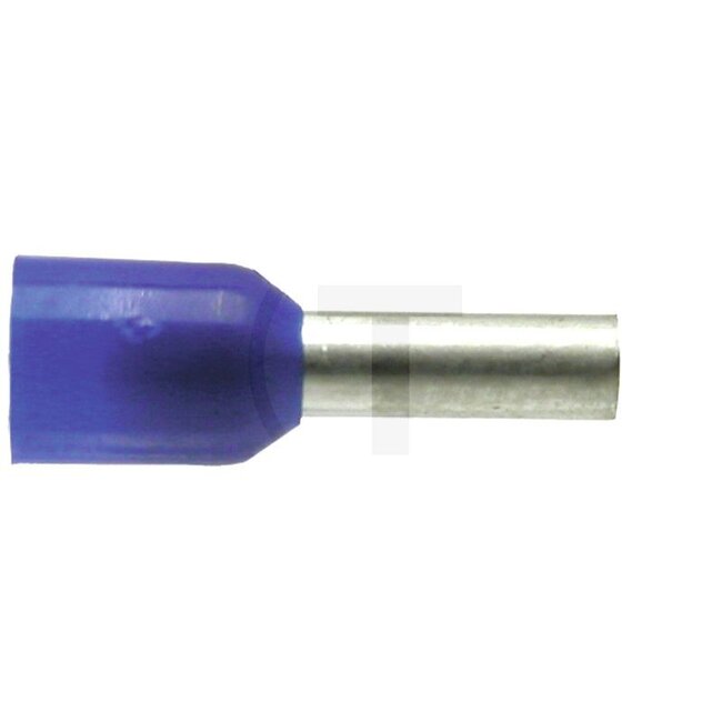 GRANIT Kabeleindhulzen geïsoleerd - 100 stuks - Kleur: blauw, Doorsnede: 2,5 mm²