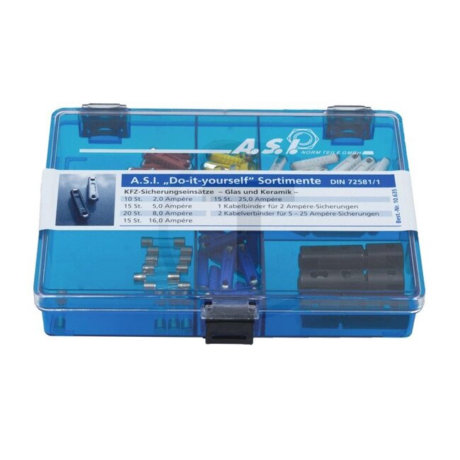 GRANIT Fuse assortment 2 - 25 A with cable connectors | 10635