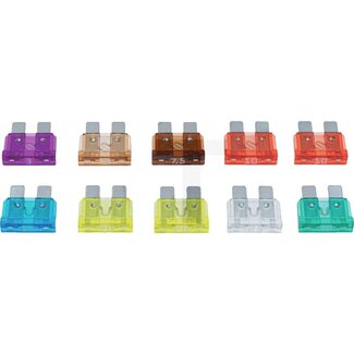 GRANIT Blade fuses, standard 3 - 30 A - 10-pcs. assortment - 10 pcs - Type: Standard