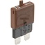 GRANIT Automatic circuit breaker, standard 32 V max. / 7.5 A - brown - with reset button - Type: Standard