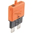 GRANIT Automatic circuit breaker, standard 32 V max. / 40 A - orange - with reset button - Type: Standard