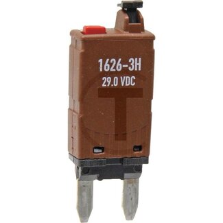 GRANIT Mini circuit breaker 12/24 V max. / 7.5 A - brown - Type: Mini, Voltage: 12 - 24 V