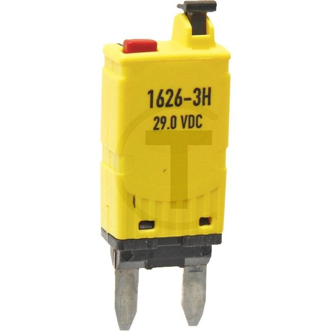 GRANIT Automatische zekering, Mini 12 / 24 volt maximaal / 20 A - geel - 50750295994 | Bouwwijze: Mini | Spanning (V): 12 - 24 | Stroom: 20 A | Kleur: oranje