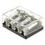Fuse box 4-pin torpedo clip 8 A, screw connection