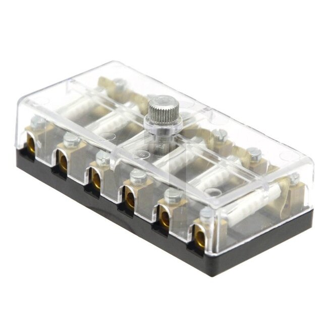 GRANIT Fuse box 6-pin - Version: With fuse Screw connection - 8JD002291-211, 20400310