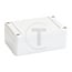 GRANIT Plastic junction box IP65, 120 x 80 x 57 mm