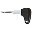 BOSCH Replacement key plastic-coated black