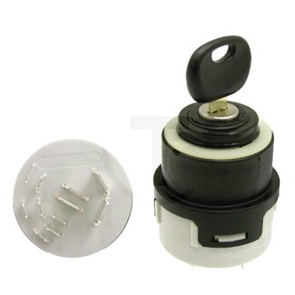 GRANIT Gloei-startschakelaar 12 V / 24 V, inbouw-Ø 28 mm - 2 sleutels