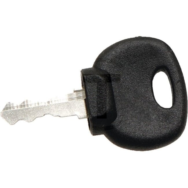 GRANIT Replacement key Plastic-coated, black - Version: Locking no. 14607, To fit: New Holland, Steyr - 1495442, 135700580706