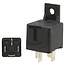 HELLA Relay Make contact - Version: 12 V / 40 A With holder, 4-pin, flat plug connection 6.3 mm
