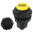 GRANIT Push button switch starter motor 12 / 24 V, yellow, Ø 30 mm