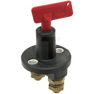 HELLA Batterie-Trennschalter Drehbetätigung 12 / 24 V, 50 A, 2 x M10
