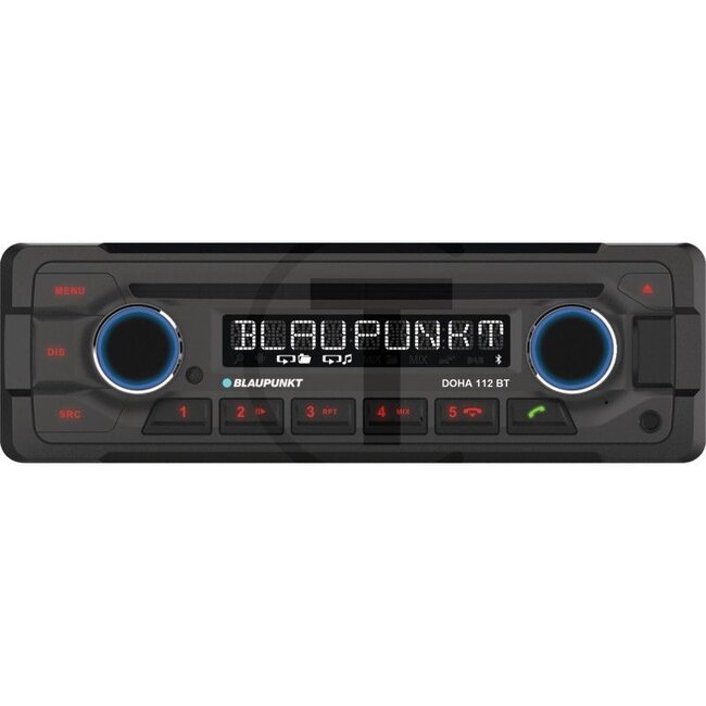 Blaupunkt Radio DOHA 112 BT Heavy Duty Line, 12 V, Bluetooth, CD, USB, AUX-IN