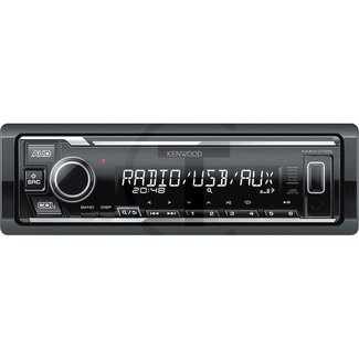 KENWOOD Radio KMM-D125 USB, front AUX-In, RDS, geringe Einbautiefe