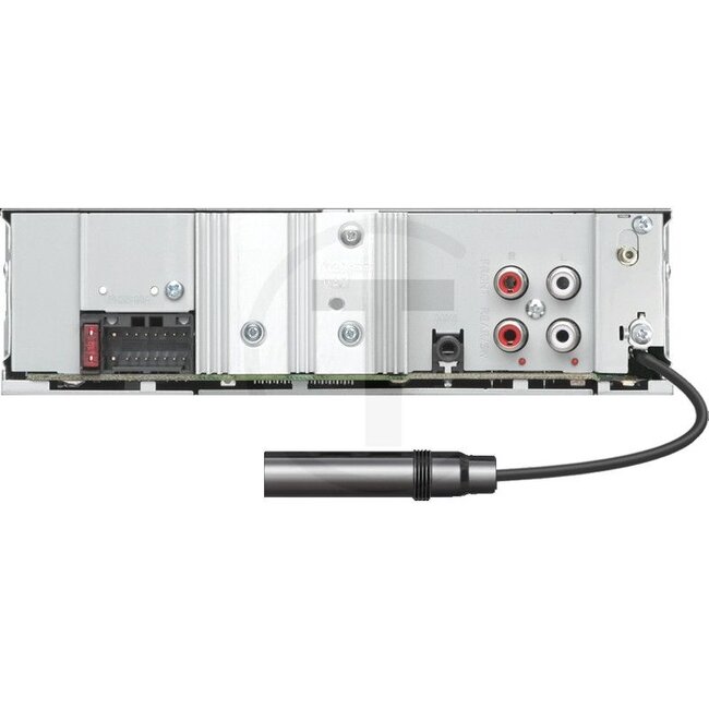 KENWOOD Radio KMM-D505DAB verminderde inbouwdiepte, DAB+, Bluetooth, USB, AUX-IN voorkant - 5060010661, KMM-D505DAB