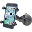 RAM MOUNTS X-Grip houder met zuignap, verbindingsarm 90 mm, kogel Ø 25,4 mm