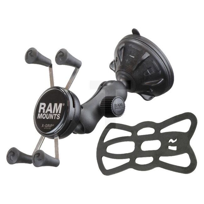 RAM MOUNTS X-Grip holder with suction cup, connecting arm 50 mm, ball Ø 25,4 mm