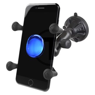 RAM MOUNTS X-Grip holder with suction cup, connecting arm 50 mm, ball Ø 25,4 mm