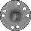 RAM MOUNTS Base plate round B-ball Ø 25,4 mm, bottom Ø 63,5 mm, aluminium - RAM-B-202U