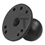 RAM MOUNTS Basisplatte - Material: Aluminium, pulverbeschichtet, Farbe: schwarz - RAM-202U