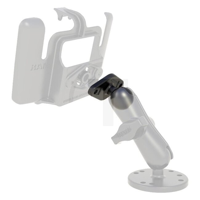 RAM MOUNTS Basisplatte - Material: Aluminium, pulverbeschichtet, Farbe: schwarz - 7729703021, RAM-B-238U