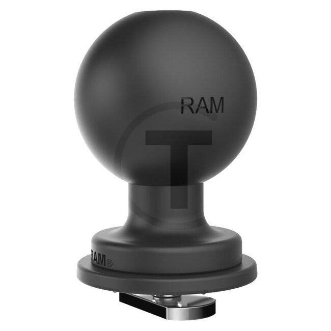 RAM MOUNTS RAM Halterung Track Ball C-Kugel mit T-Schloss, Kugel-Ø 38,1 mm
