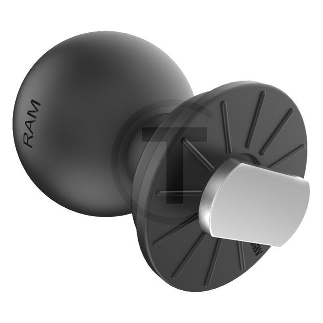 RAM MOUNTS RAM Mount Track Ball C-kogel met T-slot, kogel-Ø 38,1 mm