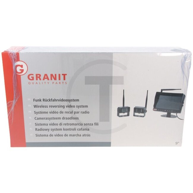 GRANIT Video system 9 inch, 12 / 24 V, including 2 cameras | 1006978585