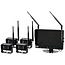 GRANIT Video system 9 inch, 12 / 24 V, including 4 cameras